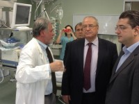  Εγκαίνια από τον Αναπληρωτή Υπουργό Υγείας, Λεωνίδα Γρηγοράκου της Β’ ΜΕΘ του ΓΝΘ «Γ. Παπανικολάου».
